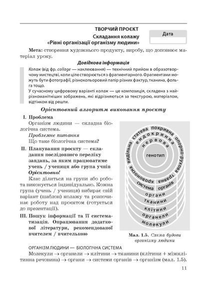 Біологія 8 клас Зошит для дослідницької та проєктної діяльності (НУШ) (Сало Т.О.) y10355 фото