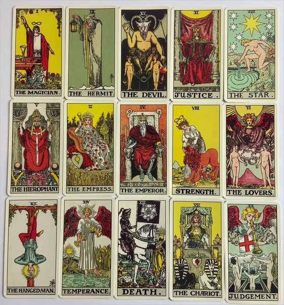 Карты Таро Райдера-Уэйта Оригинал 1909 (Tarot Original 1909) 15767 фото