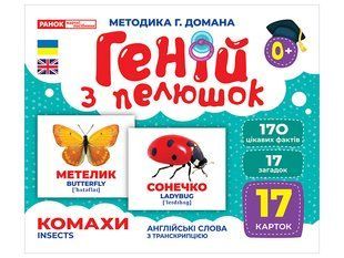 Геній з пелюшок. Комахи, демонстраційний матеріал y07646 фото