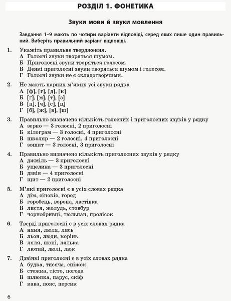 Повний курс української мови та літератури в тестах y04598 фото