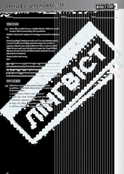 Prepare 8 Test Book (НУШ) y09344 фото