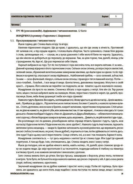Українська література. 9 клас. Оцінювання. Усі діагностувальні роботи (Яценко) (Куцінко О.Г.) y10269 фото