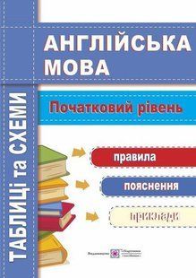 Англійська мова. Таблиці та схеми. Початковий рівень y03248 фото