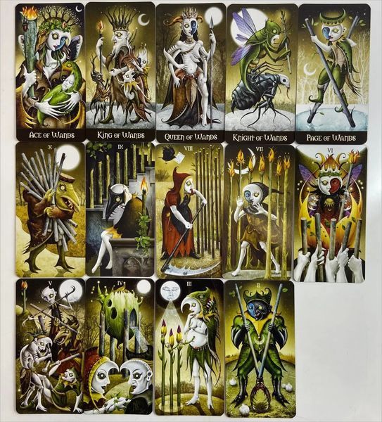 Карти Таро Божевільного Місяця. Deviant Moon Tarot. Borderless Edition 10876 фото