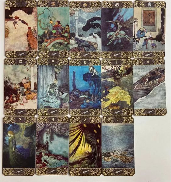 Карти Таро Едмунда Дюлака / Edmund Dulac Tarot 14428 фото