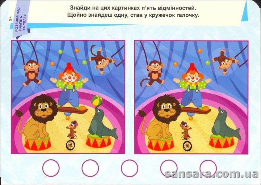 Пиши. Стирай. Вивчай. Ламіновані картки. Розвиваємо пам&rsquo;ять та увагу 5+ y04633 фото