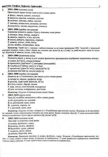 ЗНО/НМТ 2026 : Українська мова. Комплексна підготовка до ЗНО/НМТ y08258 фото
