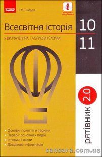 Рятівник. Всесвітня історія у визначеннях, таблицях і схемах. 10-11 класі y04623 фото