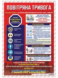 Плакат. Повітряна тривога y07629 фото